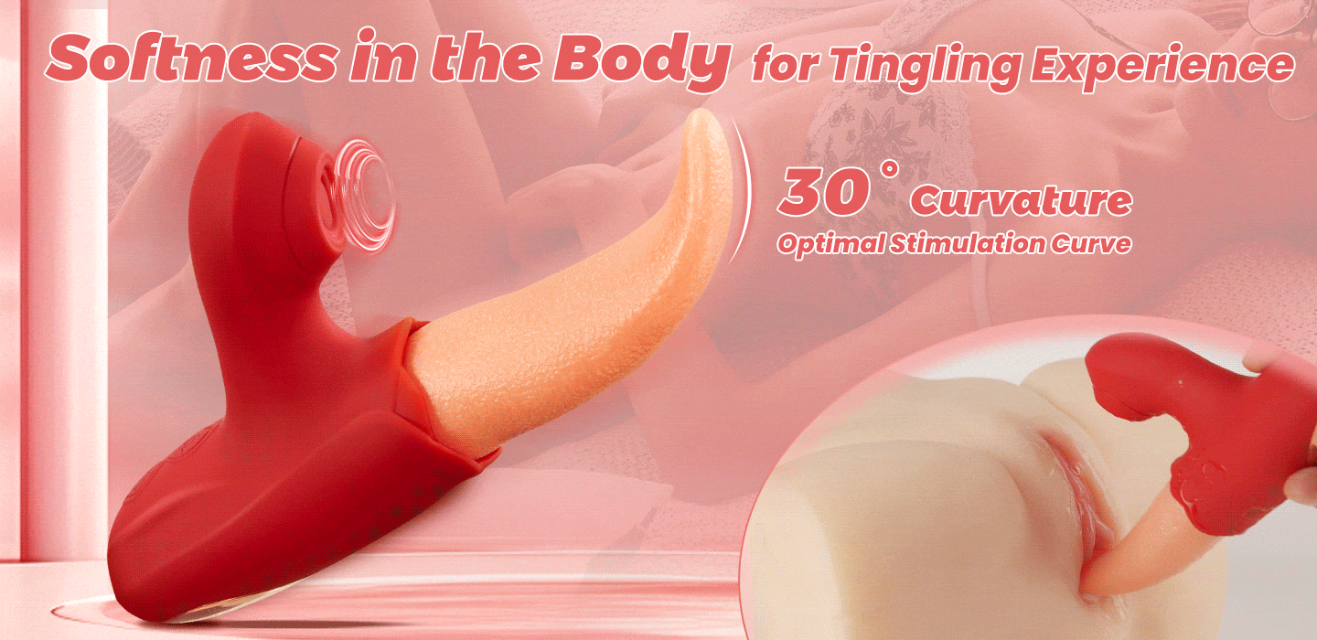 Ferne Flapping Tongue Licking G Spot Clitoral Stimulator 4