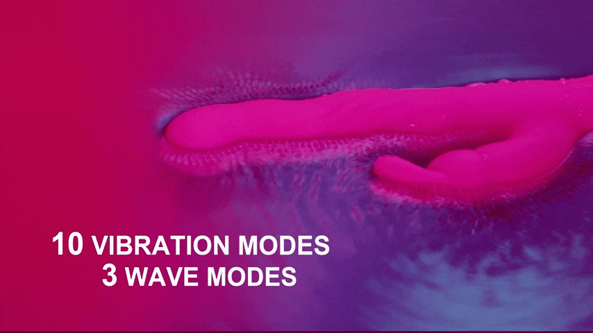 Spiral Stripes Serpentine Rabbit Vibrator 2 beata2