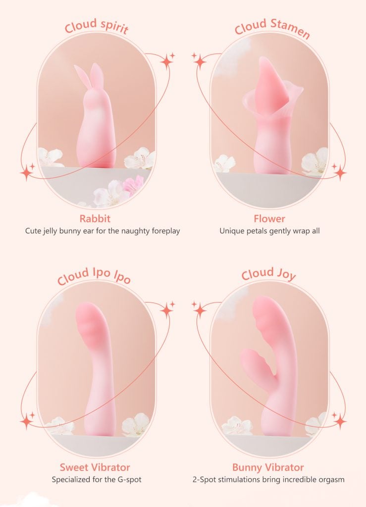 TOYCOD CLOUD JOY 2 Double Vibration Wand 2