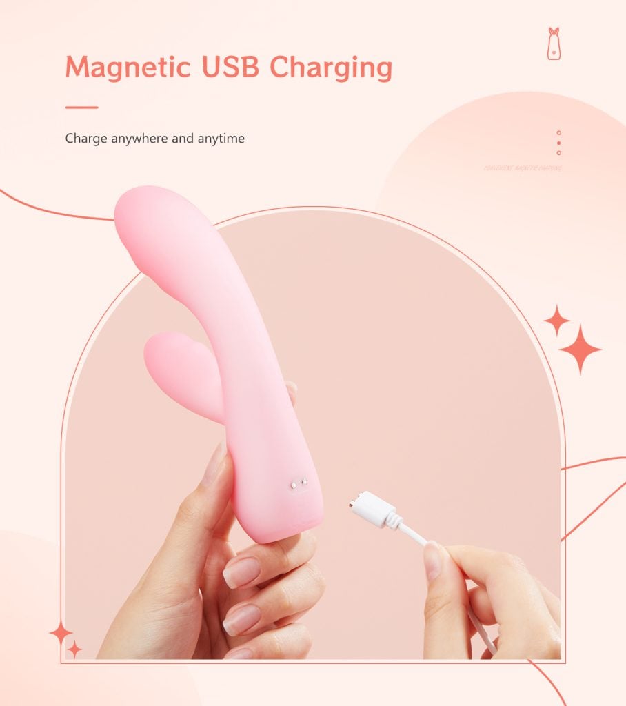 TOYCOD CLOUD JOY 9 Double Vibration Wand 9