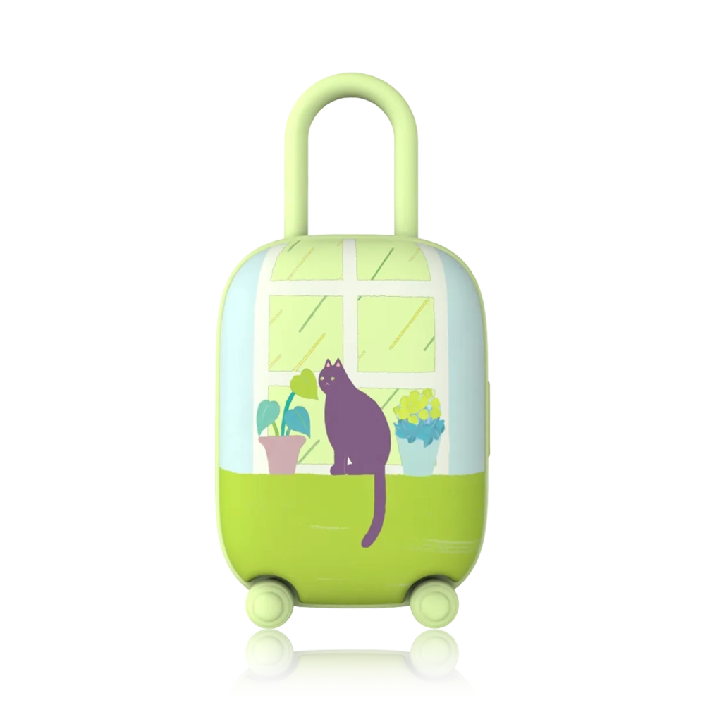 magic suitcase green banner magic suitcase green banner