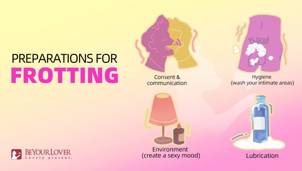 prepare for frotting