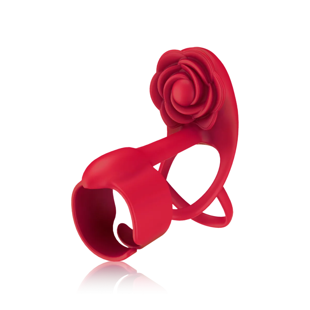Redmii Rosalia - 3-in-1 Vibrating Penis Ring with Clitoral Stimulator