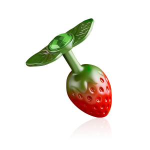 STRAWBERRY-SHAPED ANAL PLUG
