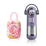 Magic Suitcase Pink & Skull Man