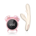 Naughty Clock Pink & Angela