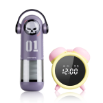 Skull Man & Naughty Clock