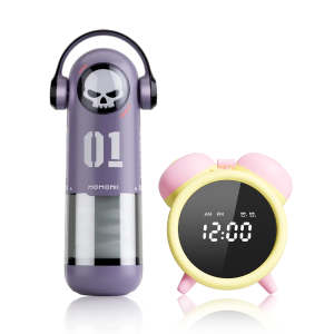 Skull Man & Naughty Clock