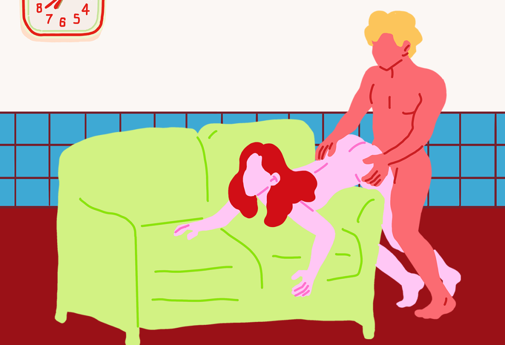 Too Tired for the Bedroom? These 10 Couch Sex Positions Are Built for Zero Cardio 3 image 46